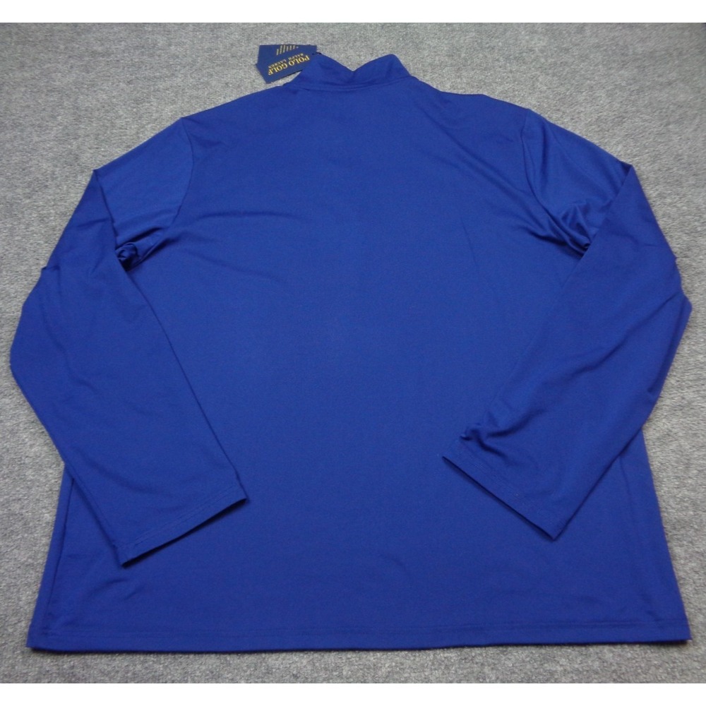 Polo Ralph Lauren Performance Quarter-Zip Mens Size 2XL Blue Pullover NWT Golf - Picture 2 of 12